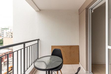 Varanda do Studio de kitnet/studio para alugar com 1 quarto, 33m² em Consolação, São Paulo