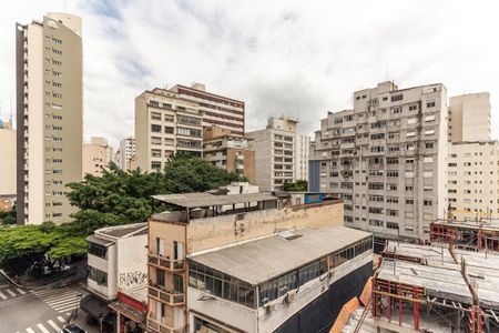 Vista do Studio de kitnet/studio para alugar com 1 quarto, 33m² em Consolação, São Paulo