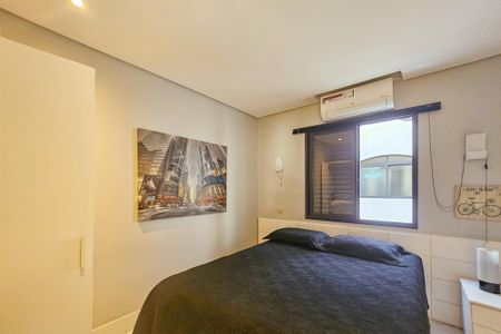 suíte  de apartamento para alugar com 1 quarto, 53m² em Jardim Praiano, Guarujá