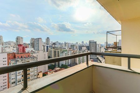 Varanda de apartamento para alugar com 3 quartos, 140m² em Santa Cecilia, São Paulo