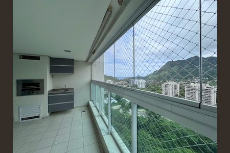 Varanda de apartamento para alugar com 3 quartos, 124m² em Recreio dos Bandeirantes, Rio de Janeiro