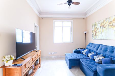 Sala de apartamento à venda com 3 quartos, 140m² em Del Castilho, Rio de Janeiro