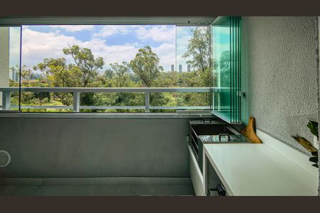 Varanda da Sala de apartamento à venda com 2 quartos, 45m² em Jurubatuba, São Paulo