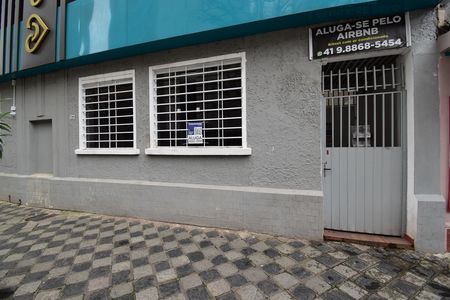 Casa de condomínio para alugar com 50m², 2 quartos e sem vagaFachada com placa