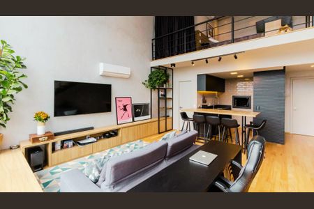 Apartamento à venda com 72m², 1 quarto e 2 vagasSala
