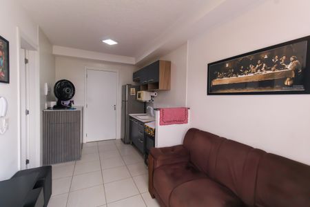 Sala/Cozinha de apartamento para alugar com 1 quarto, 28m² em Belenzinho, São Paulo