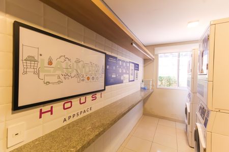 Apartamento para alugar com 28m², 1 quarto e sem vagaLavanderia