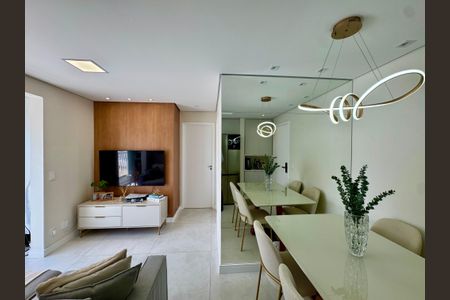 Apartamento à venda com 43m², 1 quarto e 1 vagaDetalhe sala jantar