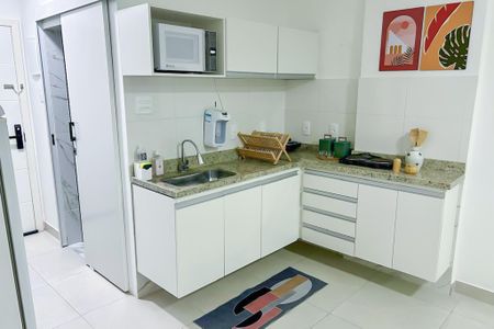 Studio para alugar com 34m², 1 quarto e sem vaga Studio para alugar com 34m², 1 quarto e sem vagaCozinha