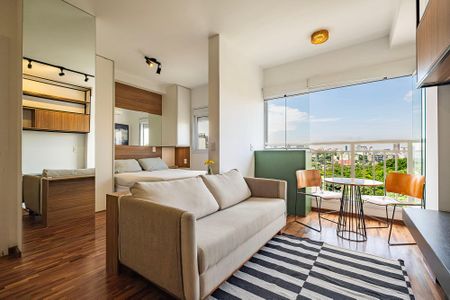 Studio de kitnet/studio para alugar com 1 quarto, 30m² em Alto de Pinheiros, São Paulo