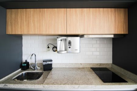 Studio para alugar com 25m², 1 quarto e sem vagaCozinha