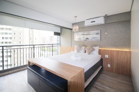 Suíte de kitnet/studio para alugar com 1 quarto, 25m² em Indianópolis, São Paulo