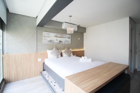 Suíte de kitnet/studio para alugar com 1 quarto, 25m² em Indianópolis, São Paulo