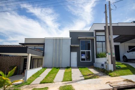 Casa de condomínio para alugar com 157m², 3 quartos e 2 vagasFachada 