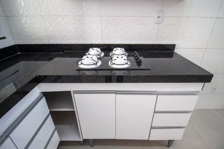 Casa de condomínio para alugar com 157m², 3 quartos e 2 vagasCozinha 