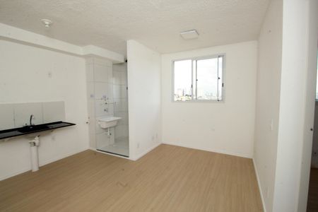 Sala de apartamento para alugar com 2 quartos, 40m² em Jardim, Santo André