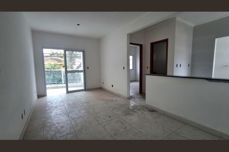Sala  de apartamento à venda com 1 quarto, 50m² em Vila Caminho do Mar, São Bernardo do Campo