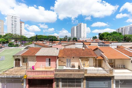 Vista da Sala de apartamento à venda com 1 quarto, 27m² em Vila Independencia, São Paulo
