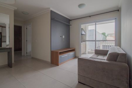 Sala/Sala de jantar de apartamento para alugar com 2 quartos, 61m² em Vila Morelli, Mauá