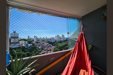Varanda da Sala de apartamento para alugar com 3 quartos, 98m² em Candeal, Salvador