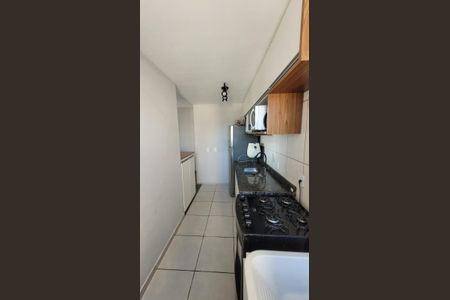 Cozinha de apartamento para alugar com 2 quartos, 52m² em Chácaras Rio-Petrópolis, Duque de Caxias