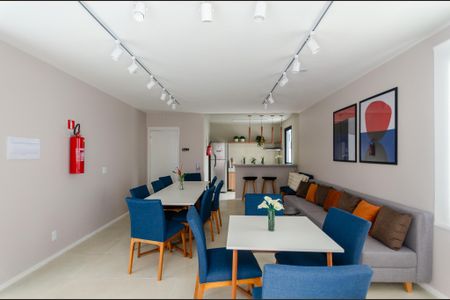 Apartamento para alugar com 35m², 2 quartos e sem vaga Apartamento para alugar com 35m², 2 quartos e sem vagaÁrea comum - Salão de festas