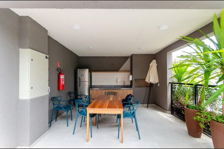 Apartamento para alugar com 35m², 2 quartos e sem vaga Apartamento para alugar com 35m², 2 quartos e sem vagaÁrea comum - Churrasqueira