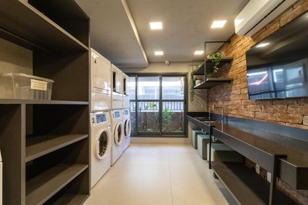 Studio para alugar com 25m², 1 quarto e sem vagaLavanderia