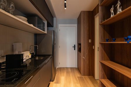 Studio para alugar com 25m², 1 quarto e sem vagaCozinha