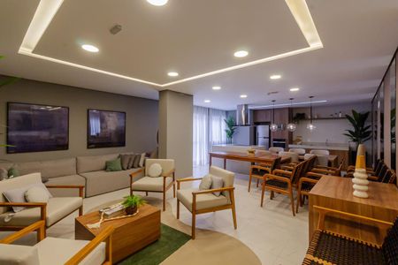 Studio para alugar com 29m², 1 quarto e sem vagaÁrea comum - Salão de festas