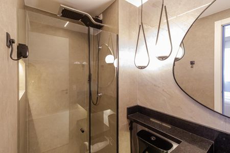 Studio para alugar com 29m², 1 quarto e sem vagaBanheiro da Suíte