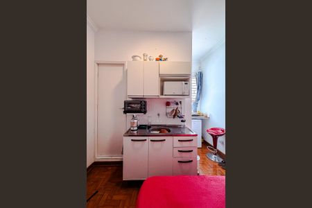 Studio para alugar com 25m², 1 quarto e sem vagaCozinha