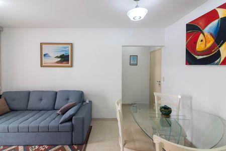 Sala de apartamento à venda com 1 quarto, 47m² em Indianópolis, São Paulo