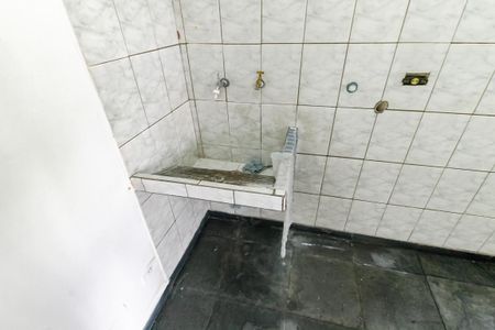 Casa para alugar com 40m², 1 quarto e sem vagaDetalhe da area de serviço