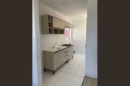 Cozinha de apartamento à venda com 2 quartos, 42m² em Santo Afonso, Novo Hamburgo
