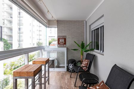 Varanda de apartamento para alugar com 2 quartos, 74m² em Pompeia, São Paulo
