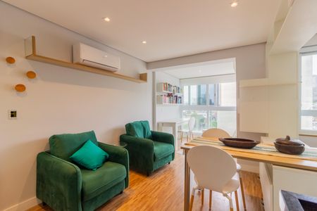 Studio à venda com 30m², 1 quarto e 1 vagaKitnet/Studio