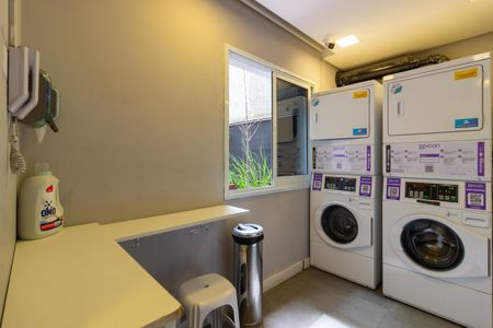 Studio à venda com 30m², 1 quarto e 1 vagaÁrea comum - Lavanderia
