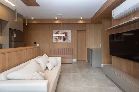 Sala de apartamento para alugar com 2 quartos, 58m² em Perdizes, São Paulo