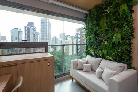 Varanda Estendida de apartamento para alugar com 2 quartos, 58m² em Perdizes, São Paulo