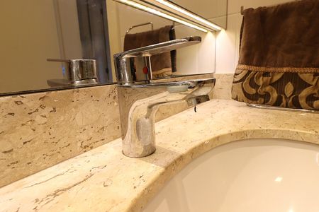 Apartamento à venda com 69m², 2 quartos e 1 vagaBanheiro social - Torneira