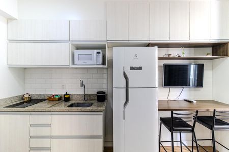 Studio para alugar com 30m², 1 quarto e sem vagaCozinha