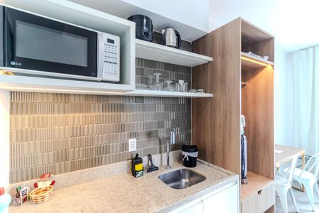 Studio para alugar com 30m², 1 quarto e sem vagaCozinha