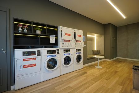 Studio para alugar com 23m², 1 quarto e sem vagaLavanderia