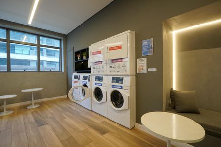 Studio para alugar com 23m², 1 quarto e sem vagaLavanderia