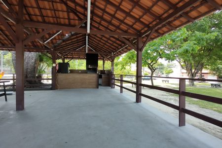 Casa de condomínio para alugar com 143m², 2 quartos e 2 vagas Casa de condomínio para alugar com 143m², 2 quartos e 2 vagasÁrea comum - Churrasqueira