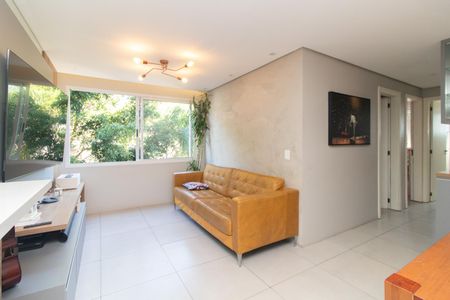 Sala de apartamento à venda com 3 quartos, 71m² em Medianeira, Porto Alegre