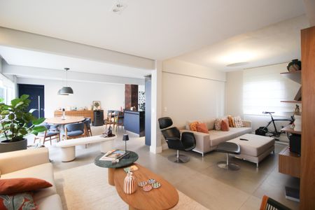 Sala de apartamento à venda com 2 quartos, 125m² em Moema, São Paulo