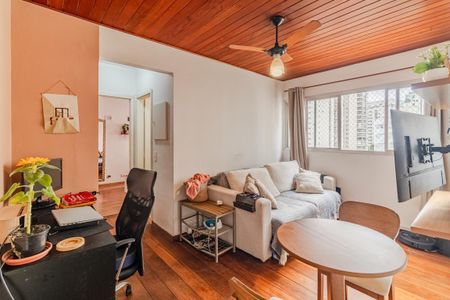 Sala de apartamento à venda com 1 quarto, 37m² em Pinheiros, São Paulo