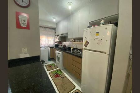 Cozinha de apartamento para alugar com 2 quartos, 47m² em Restinga, Porto Alegre
